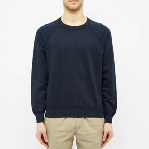 SAVE KHAKI SUPIMA FLEECE CREW SWEATER